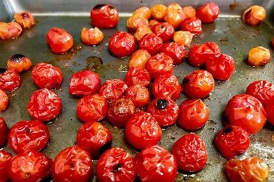 Remember those veggies you bought last weekend? How are they looking? If they&rsquo;ve gotten a little long in the tooth (shrivelly, bendy) but aren&rsquo;t ready for the compost bin yet, hit&rsquo;em with a slick of olive oil, some salt &amp; pepper